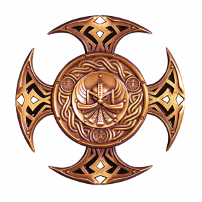 Celtic Cross Geocoin AC