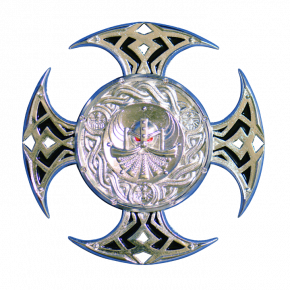 Celtic Cross Geocoin SS