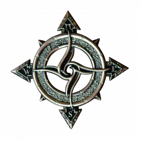 Celtic Compass Geocoin AS