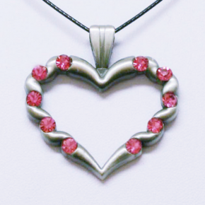 Stone Heart Geocoin AS + Pink